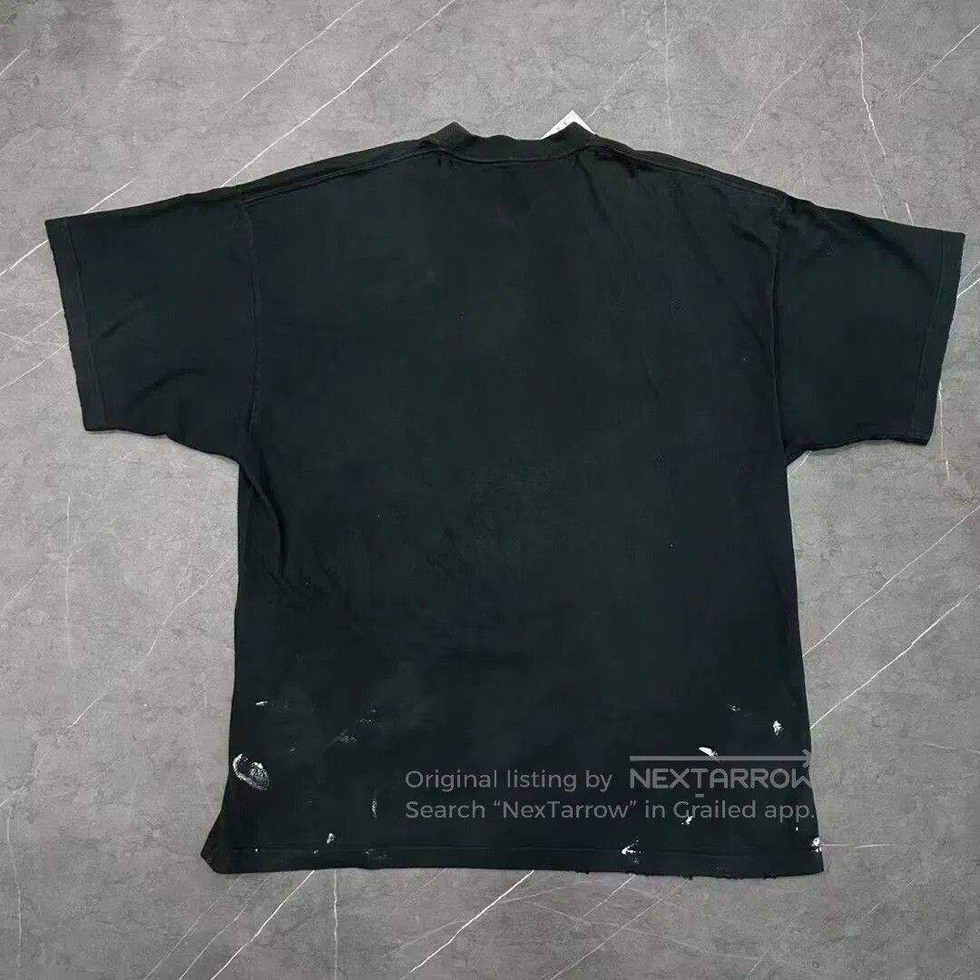 Balenciaga Balenciaga Rock Print Logo Short Sleeve Tee. Size US L / EU 52-54 / 3 - 2 Thumbnail