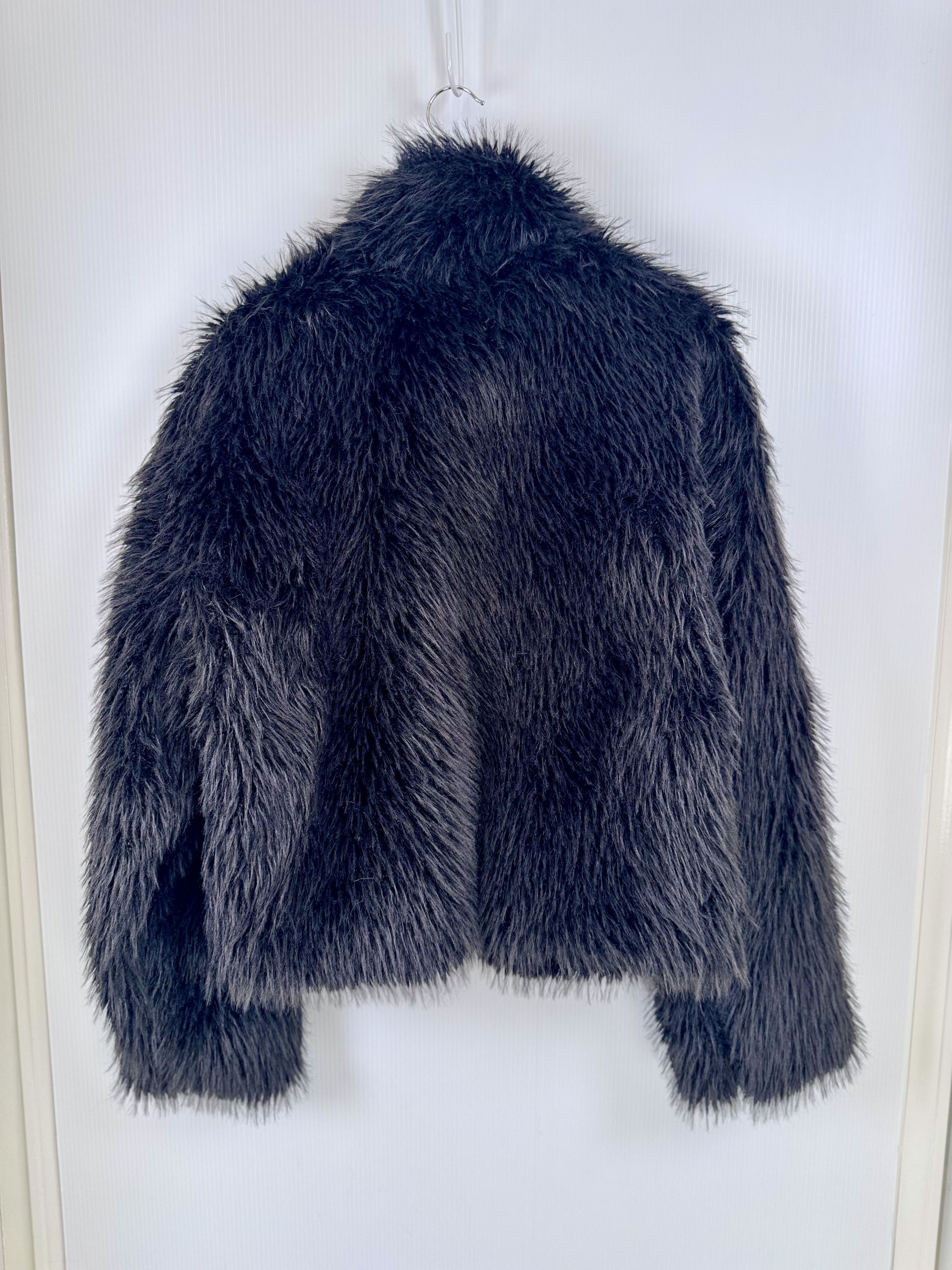 Other BBX Women's Black Faux Fur Jacket XL Size XL / US 12-14 / IT 48-50 - 3 Thumbnail