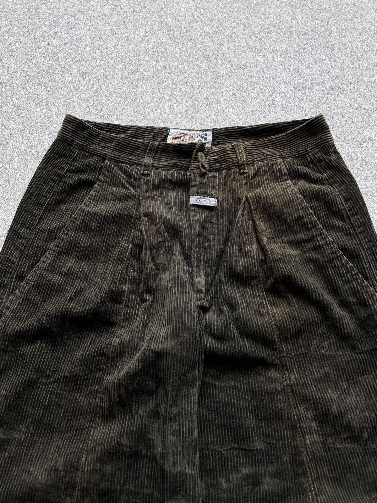 CLOSED × Marithe + Francois Girbaud 80s Closed Marithe Francois Girbaud Corduroy Baggy Pants Size US 30 / EU 46 - 3 Thumbnail