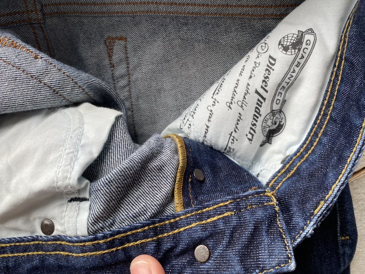 Diesel Luxury 00s Diesel Safado Retro Regular Slim Straight Jeans Size US 31 - 9 Thumbnail