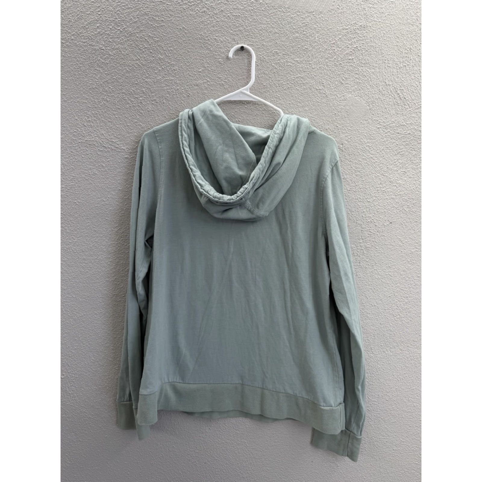 BKE BKE Sweatshirt Womens Large Green Hooded Pullover Shirt Pullover All Seasons Colorblock Size L / US 10 / IT 46 - 7 Thumbnail