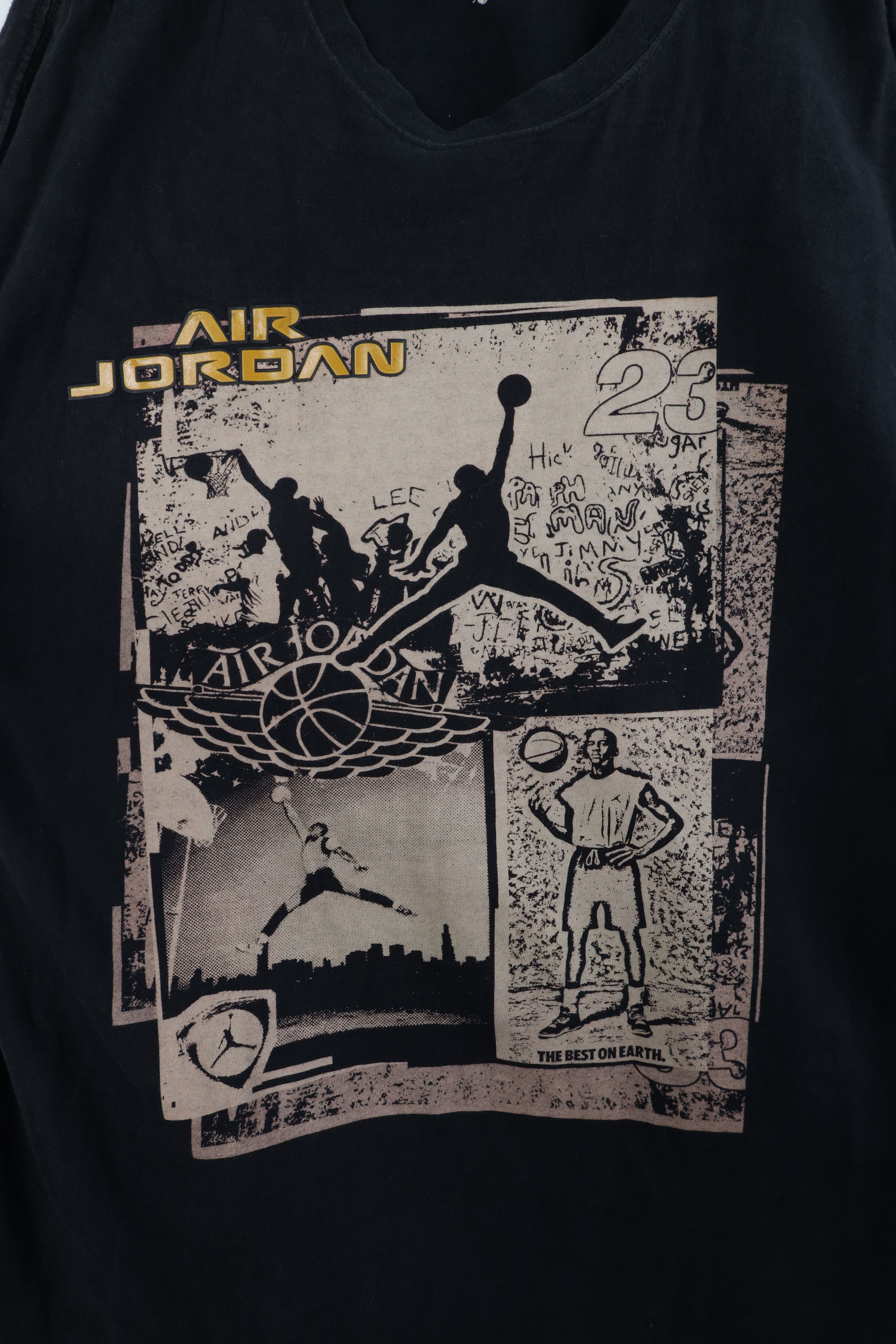 Nike Vintage Nike Air Jordan Michael Jordan Spike Wings T-Shirt Size US XL / EU 56 / 4 - 4 Thumbnail