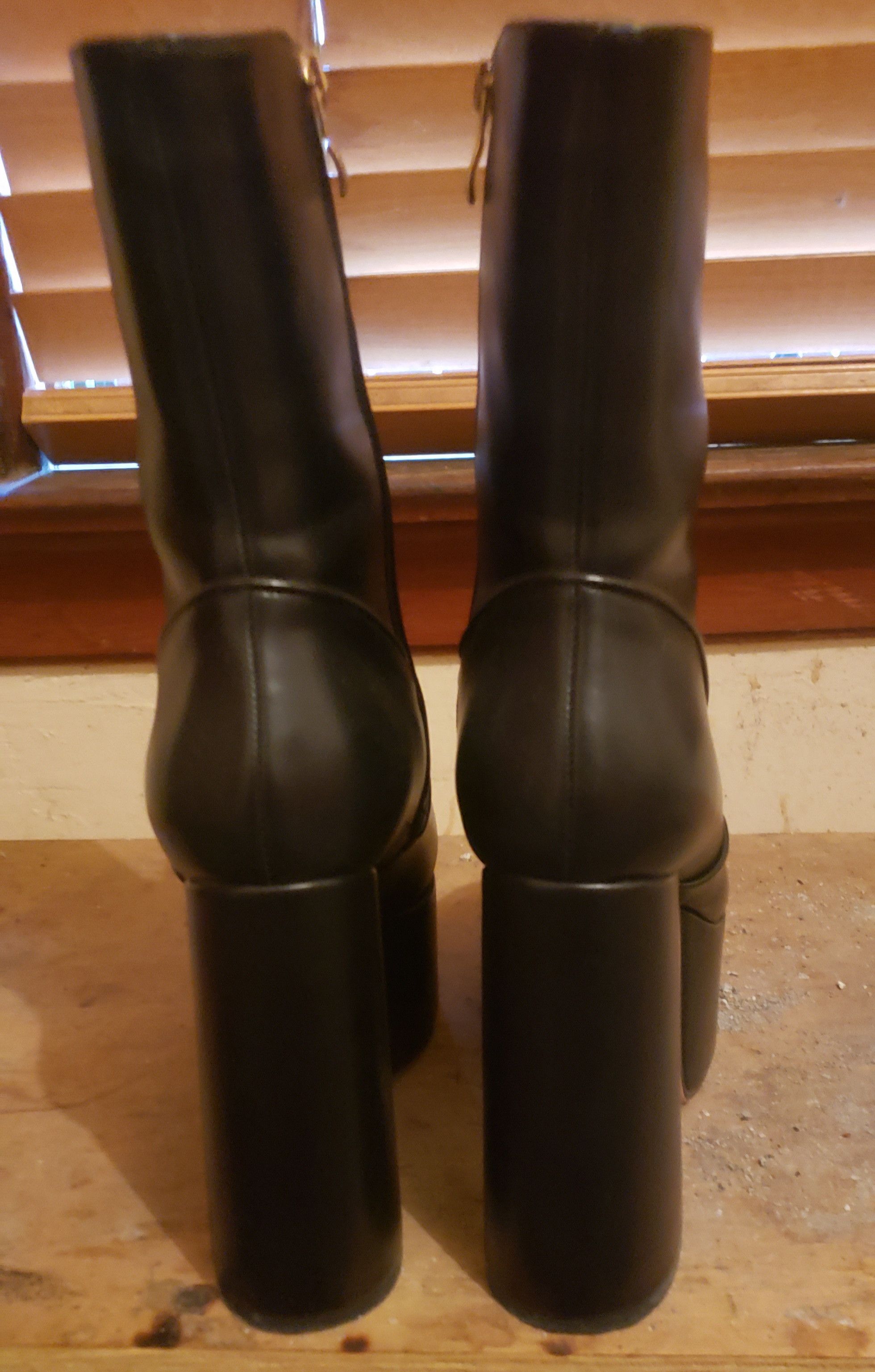 Other Lamoda "Adore You" Platform Boots Size US 7 / IT 37 - 4 Thumbnail