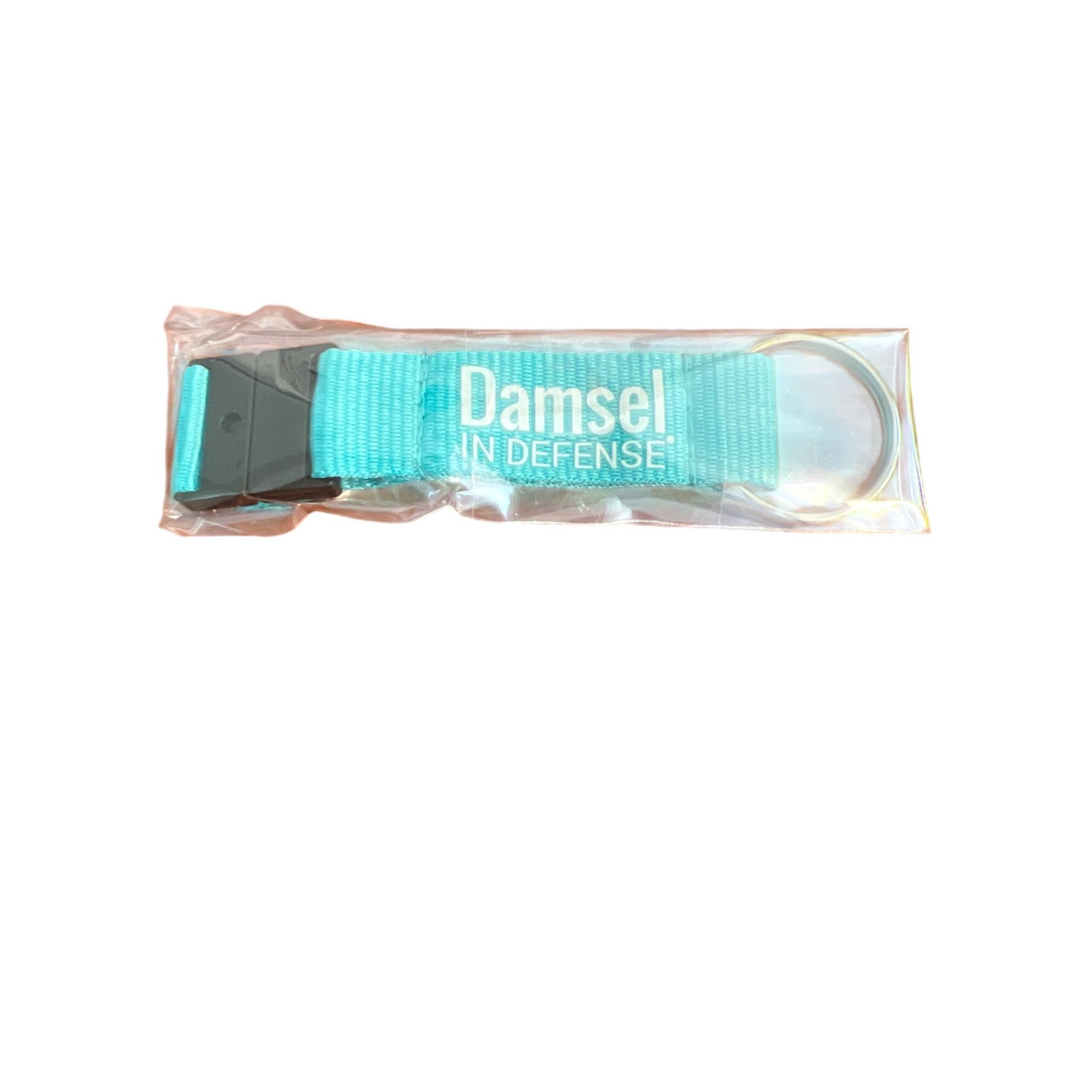 Other Damsel In Defense Breakaway Keychain In Teal Nylon Strap Car Size ONE SIZE - 3 Thumbnail