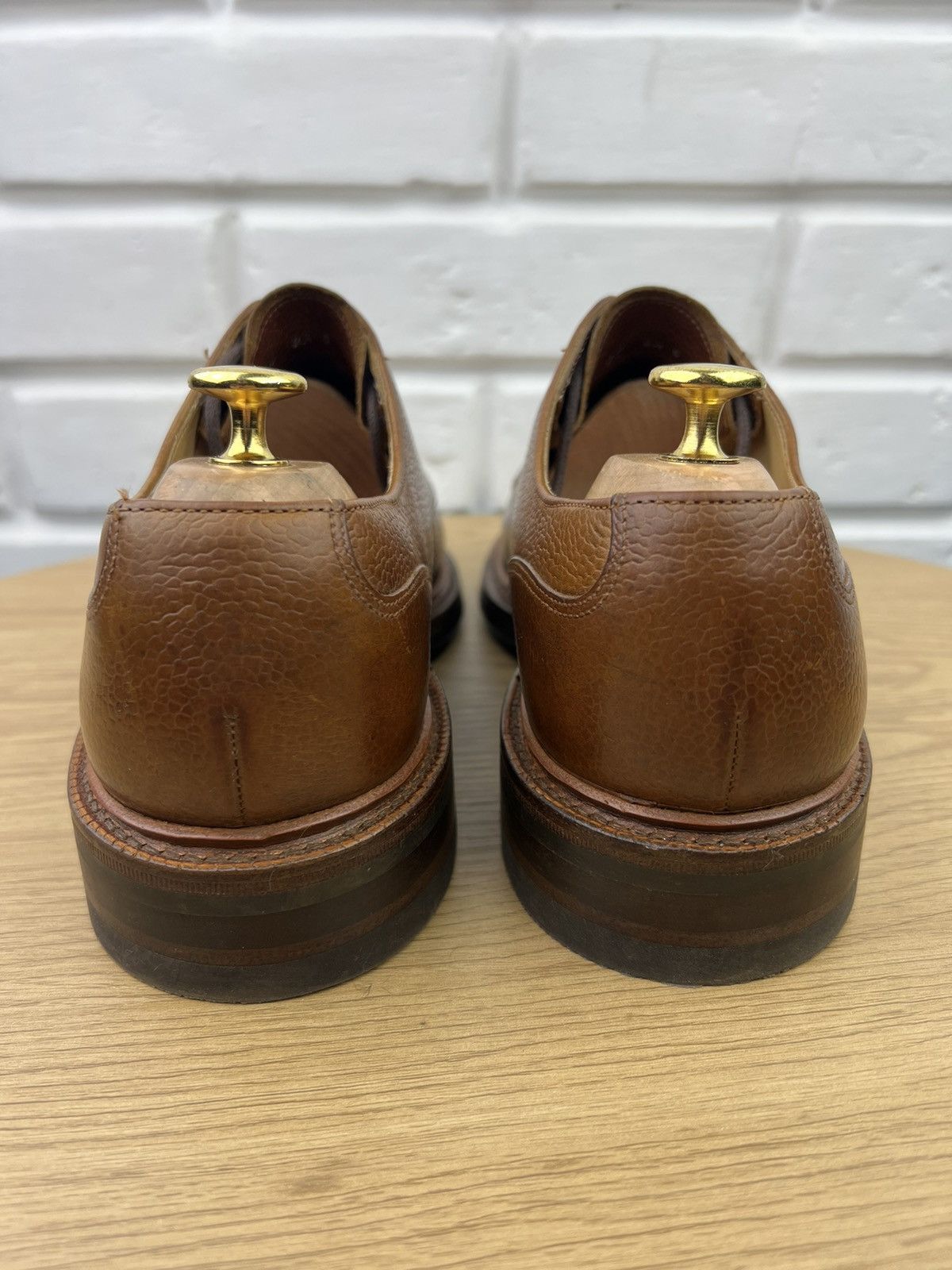 Loake LOAKE Derby Leather Shoes Lace Up Handmade in England Men’s Size US 9.5 / EU 42-43 - 14 Thumbnail