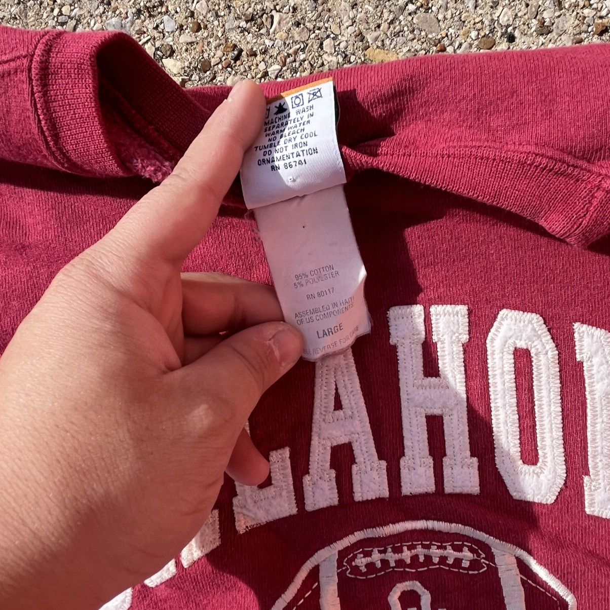 Vintage 90s Causal Oklahoma Sooners Crewneck Size US L / EU 52-54 / 3 - 4 Thumbnail