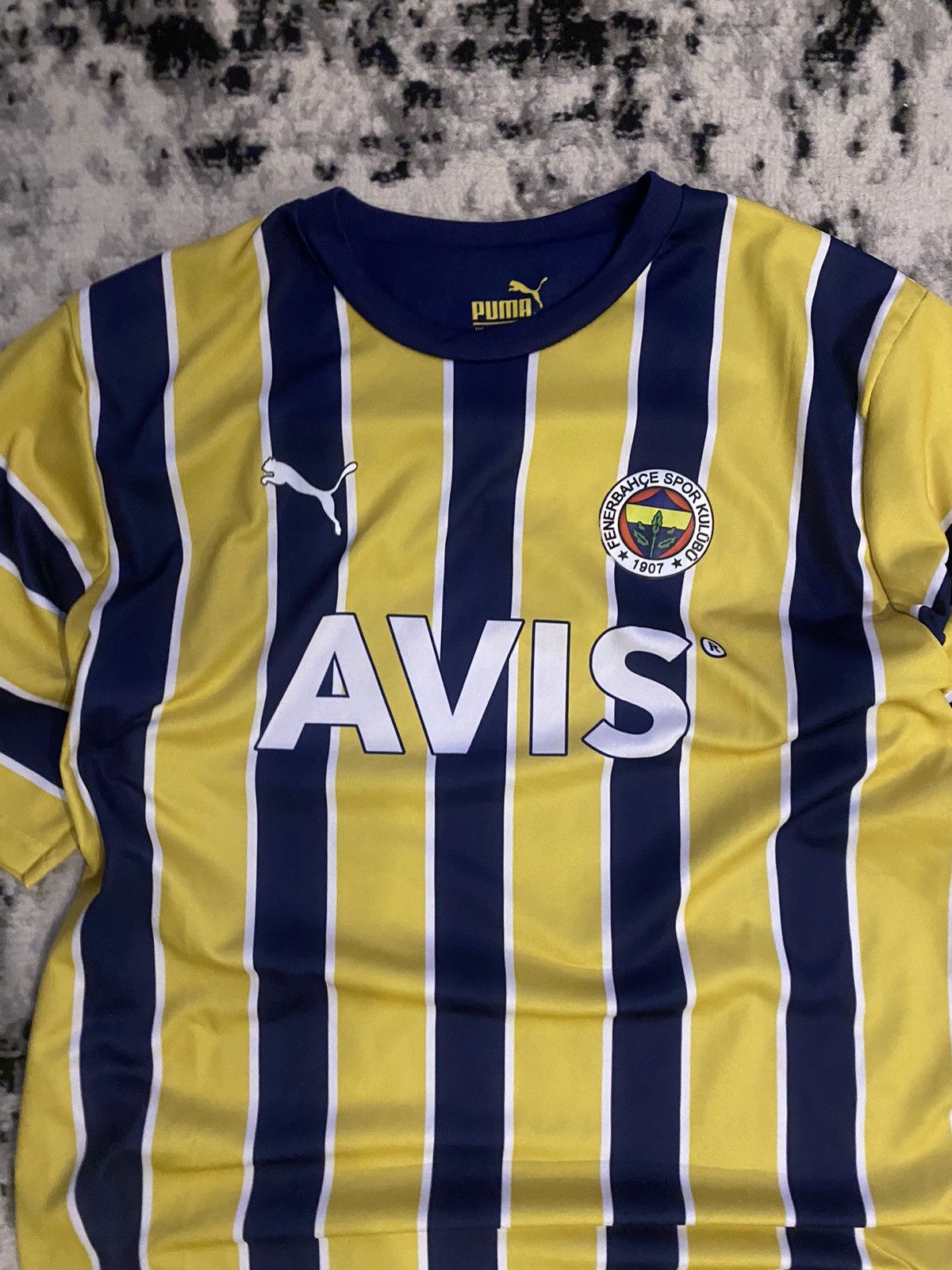 Puma × Vintage Puma Fenerbahce Soccer Jersey Turkiye SS 21 Blockcore Size US XL / EU 56 / 4 - 4 Thumbnail