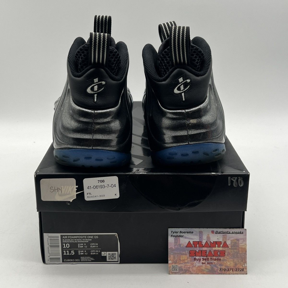 Nike Air Foamposite one gradient soles Size US 10 / EU 43 - 3 Thumbnail