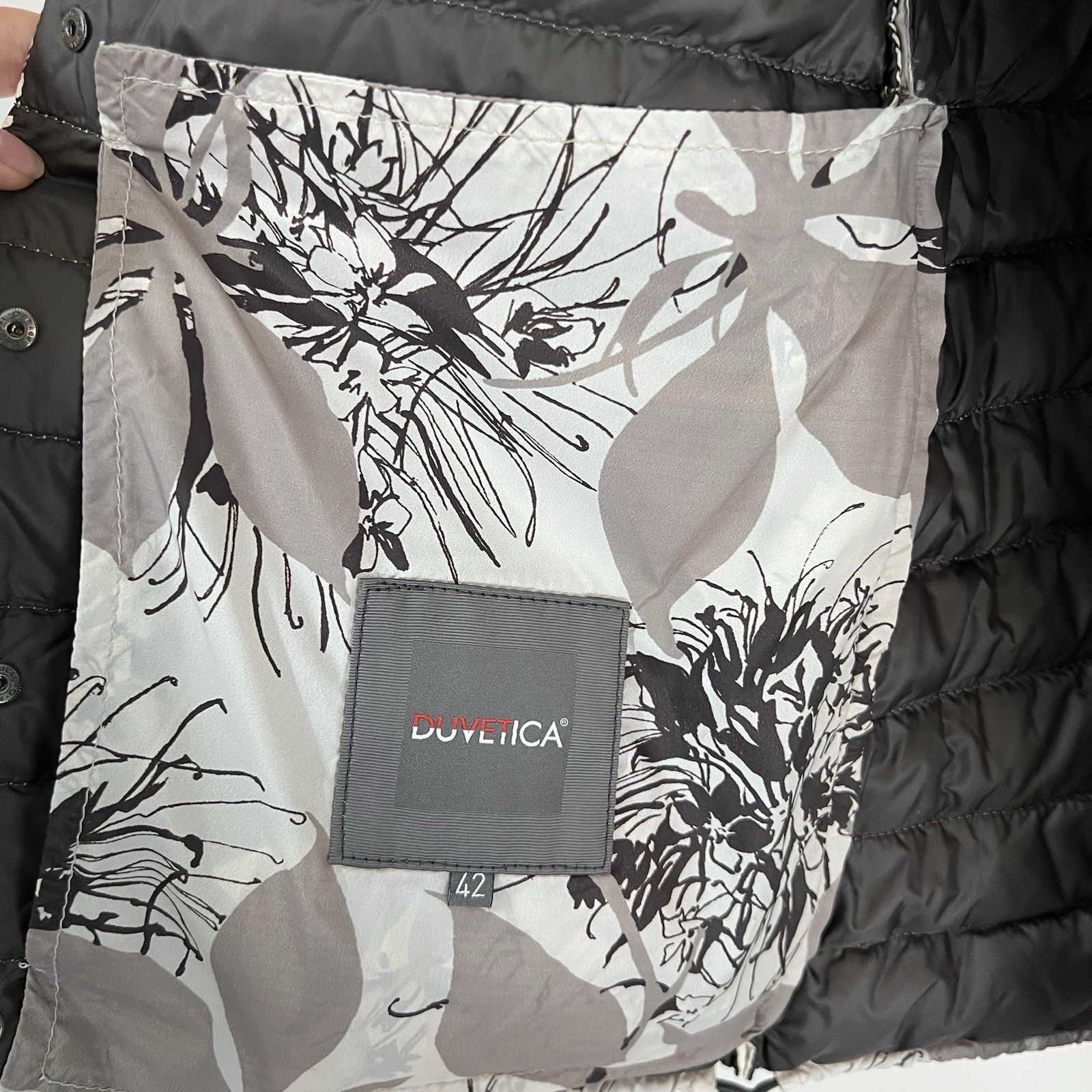 Duvetica RARE Duvetica Half Short Sleeve Goose Down Vest Puffer Size M / US 6-8 / IT 42-44 - 5 Thumbnail
