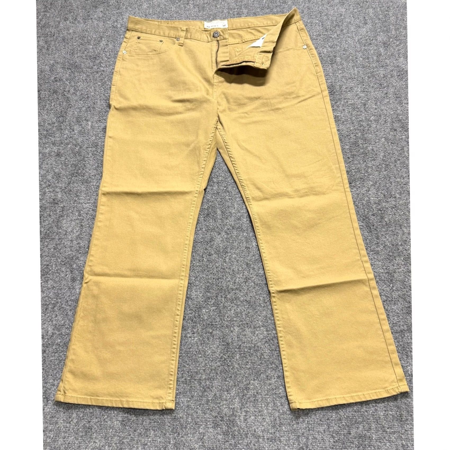 Ecko Unltd. Ecko Unltd Pants Men 40x31 Relaxed Fit Dress Pants Beige Khaki Y2K Size US 40 / EU 56 - 2 Thumbnail