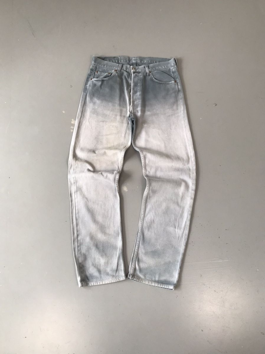 Levi's Vintage Levi’s 501 Sun fade rare denim Size US 32 / EU 48 - 1 Thumbnail