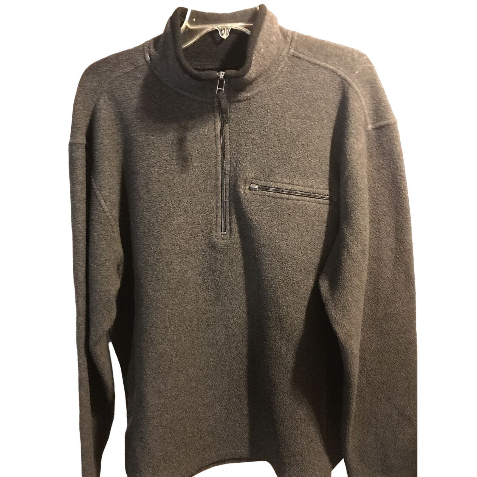 Gap Gap Vintage Men’s XL Gray LS Pullover Polyester Rayon Fleece Size US XL / EU 56 / 4 - 1 Thumbnail