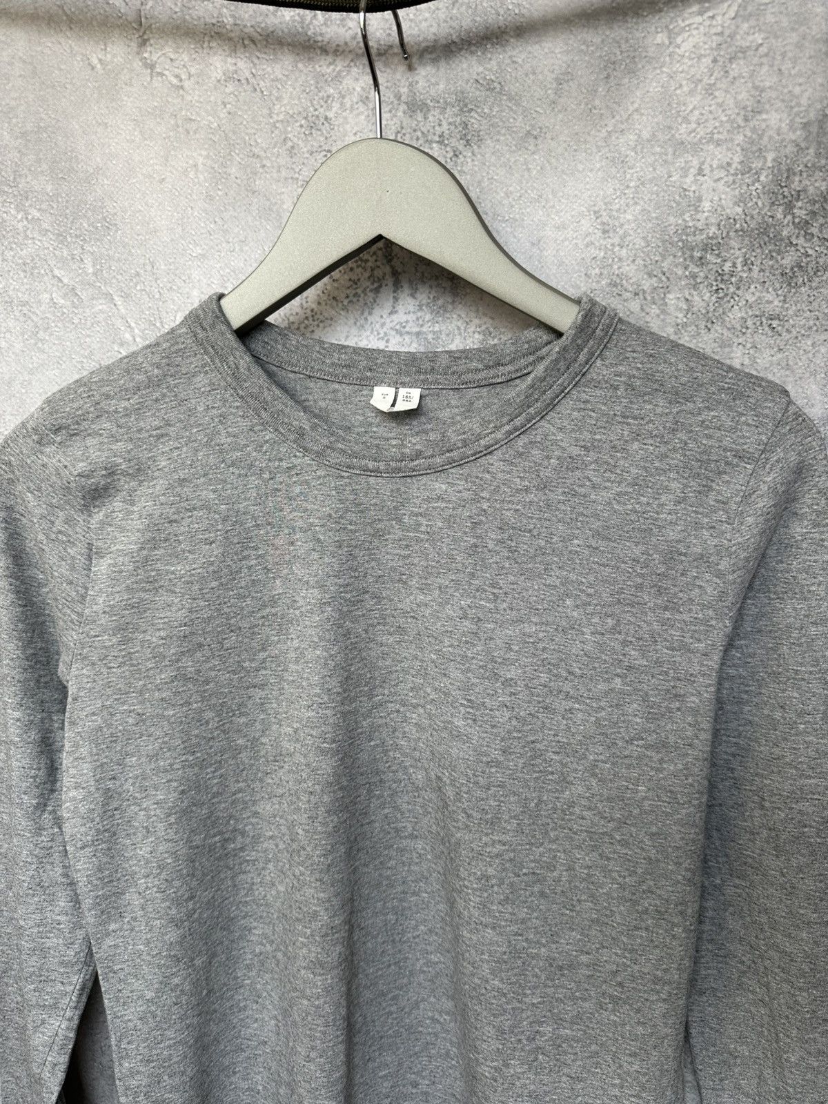 Arket × Designer ARKET Long Sleeve T-Shirt Crew Neck Gray Pullover Size S / US 4 / IT 40 - 5 Thumbnail