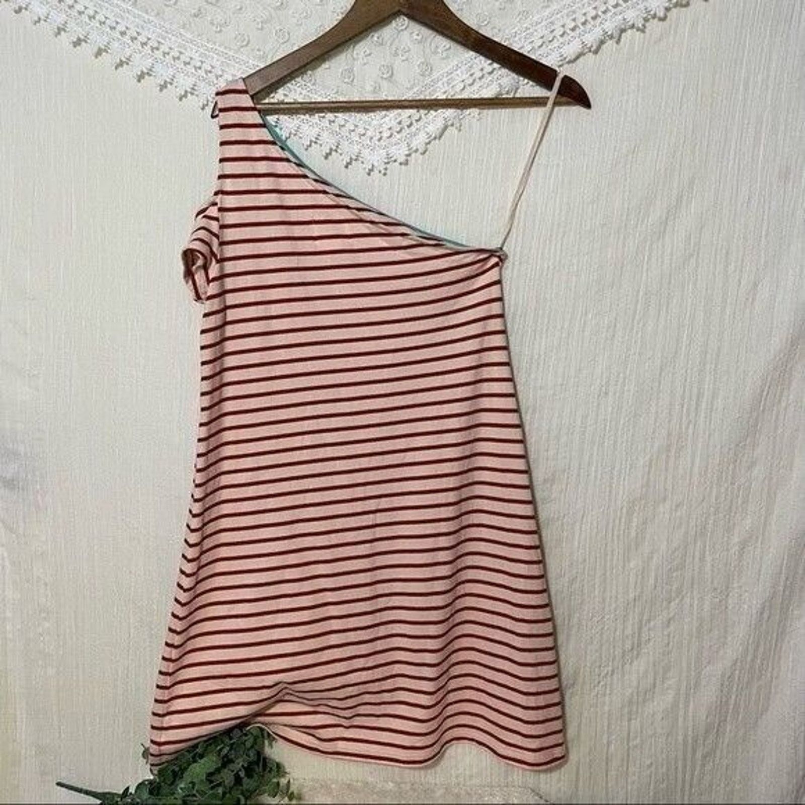 Anthropologie Maeve Anthropologie Striped Casual Midi Dress Small Size S / US 4 / IT 40 - 6 Thumbnail