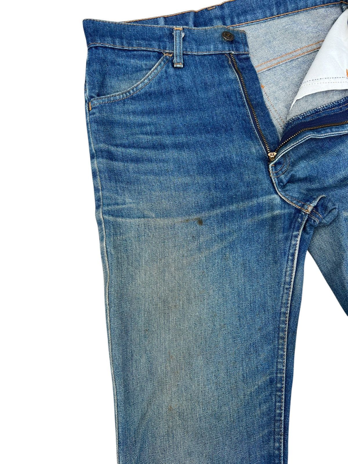 Levi's Dirty Mud VTG 1991 Levi’s 646 Distress Denim Bootcut Jeans Size US 29 - 6 Thumbnail