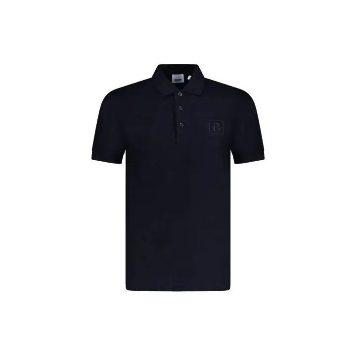 Burberry Burberry Navy Logo Short Sleeve Polo Shirt 0079 Size XS / US 0-2 / IT 36-38 - 1 Thumbnail