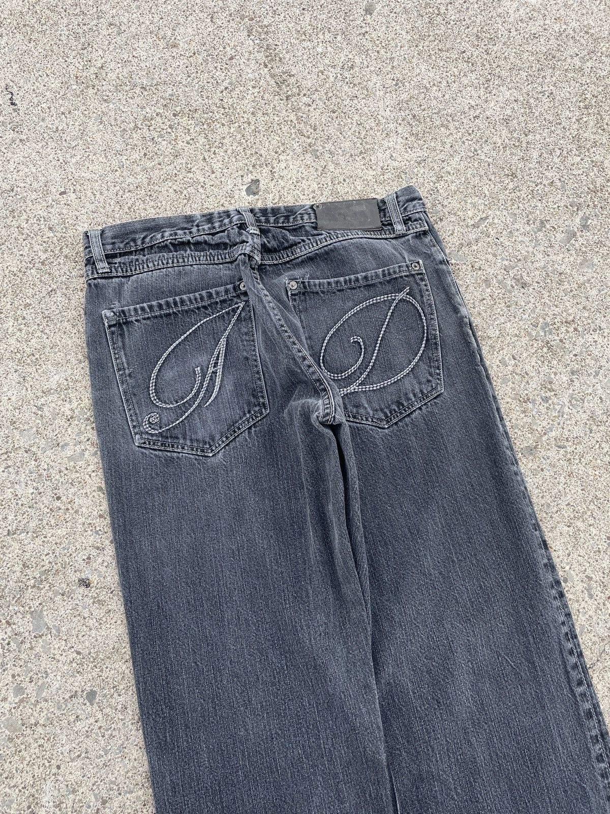 Artful Dodger Baggy Artful Dodger Black Y2K Denim Size US 34 / EU 50 - 1 Thumbnail