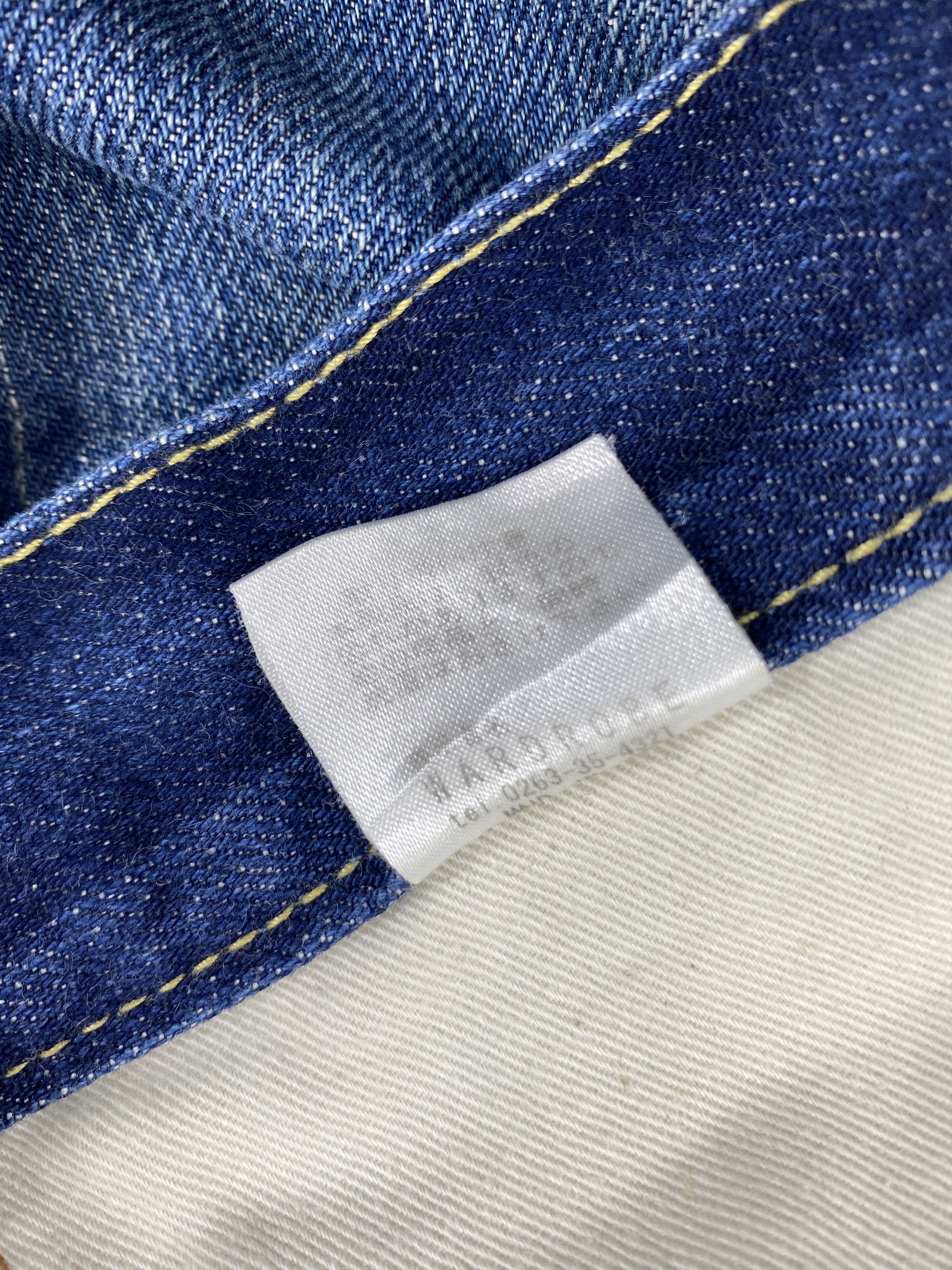 Japanese Brand Redline Japanese Brand Vintage Jeans 35x31.5 Denim- JN3545 Size US 35 - 10 Thumbnail