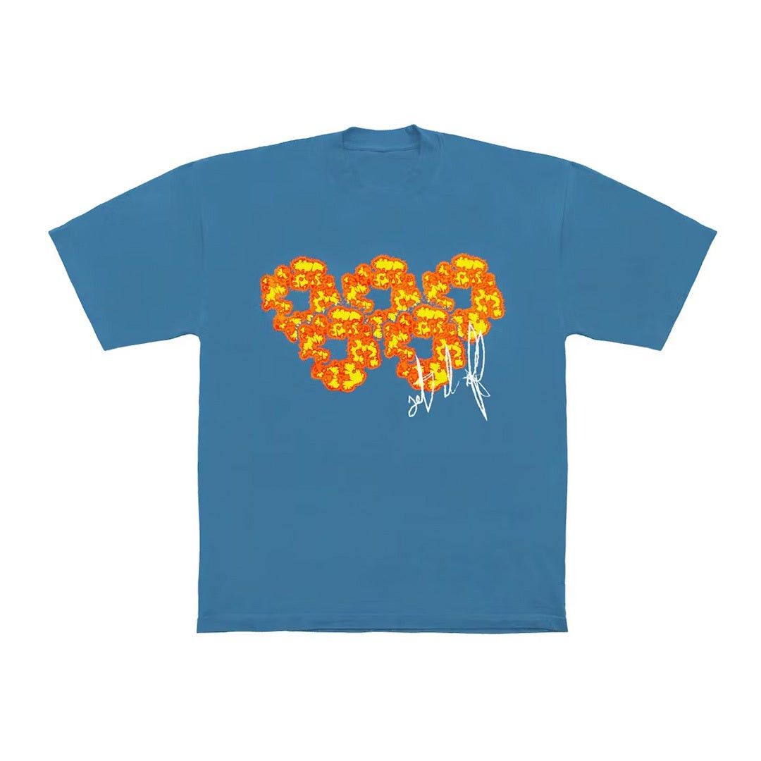 DENIM TEARS x Offset Set It Off #4 Tee Blue T-shirts Size US XL / EU 56 / 4 - 1 Thumbnail