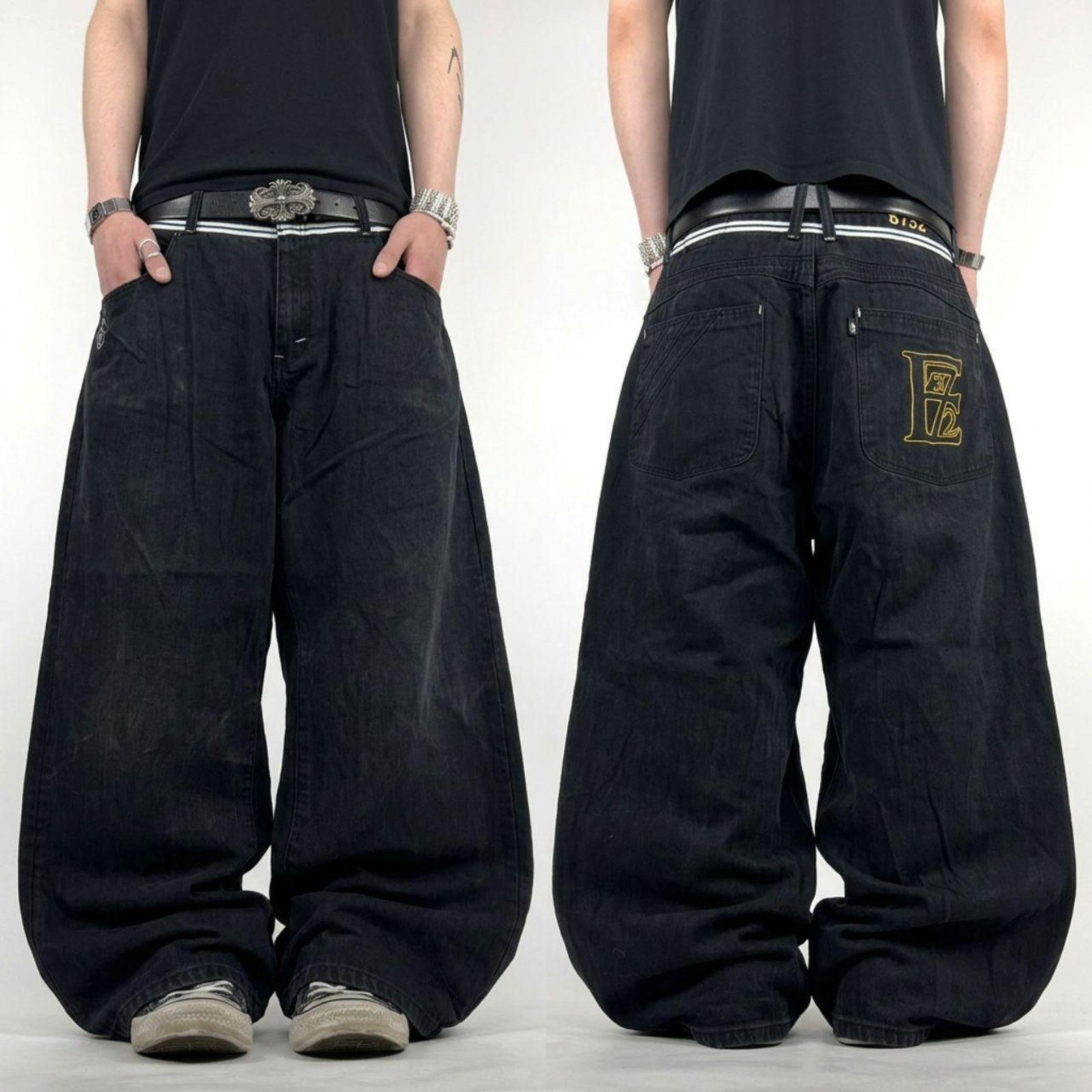 Ecko Unltd. × JNCO × Vintage Y2K Vintage Ecko Unltd Baggy Cargo