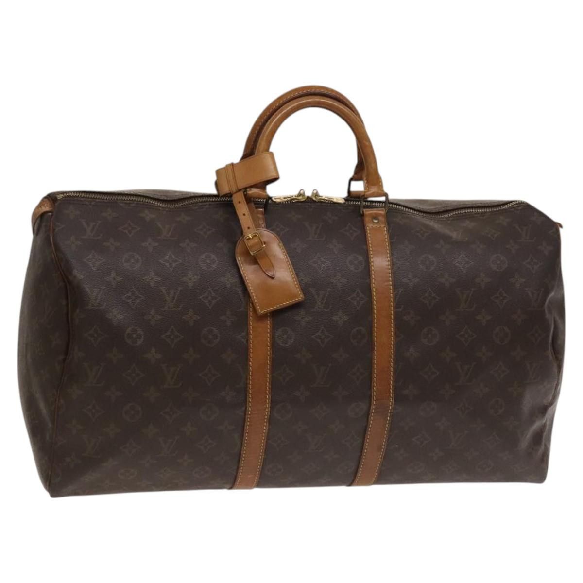 Louis Vuitton LOUIS VUITTON Monogram Keepall 55 Boston Bag M41424 Size ONE SIZE - 1 Thumbnail