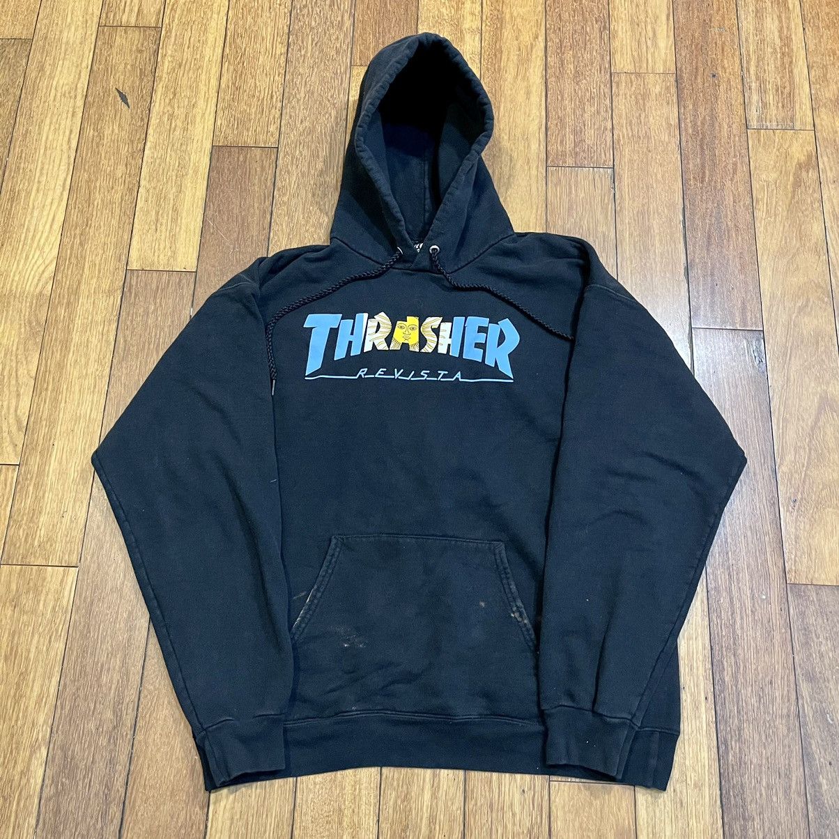 Vintage Y2K VINTAGE THRASHER HOODIE! | Grailed