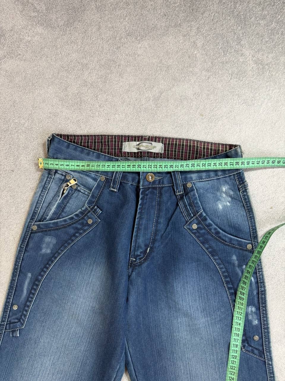 Hedi Slimane 00s Hedi Slimane Dior Style Archive Baggy Y2K Denim jeans Size US 31 - 12 Thumbnail