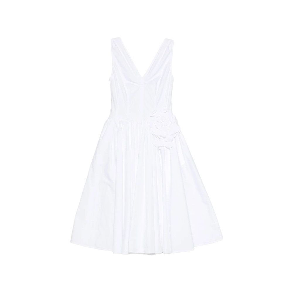 Prada Prada WHITE Dresses - Day Dresses Size S / US 4 / IT 40 - 1 Thumbnail