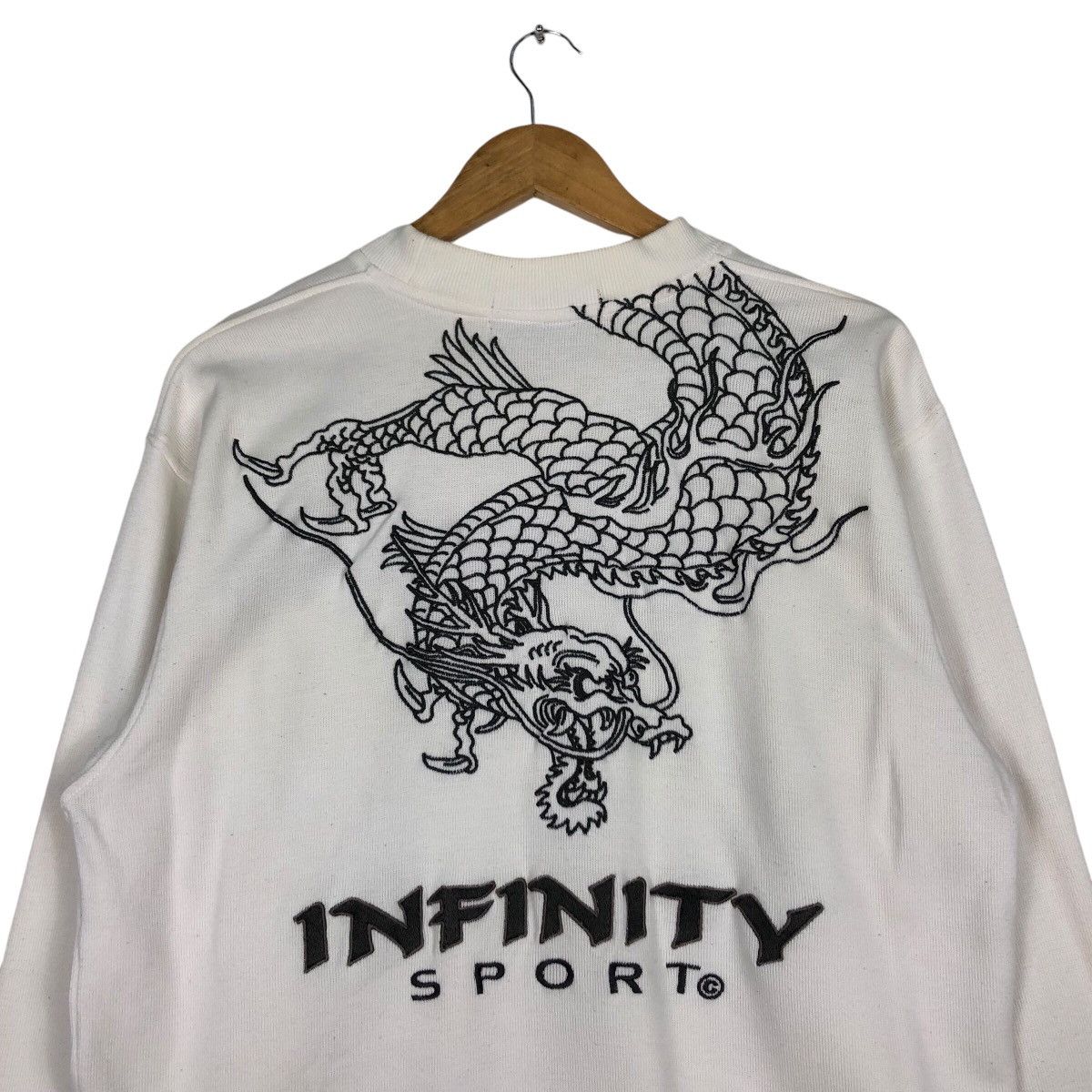 Japanese Brand Infinity Sport Vintage Sweatshirt Jumper Big Logo Rare Size US S / EU 44-46 / 1 - 8 Thumbnail