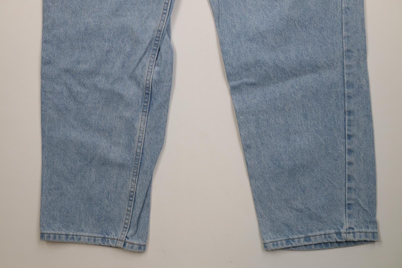 Eddie Bauer Vintage 90s Eddie Bauer Baggy Fit Tapered Leg Jeans Blue Size US 40 / EU 56 - 4 Thumbnail
