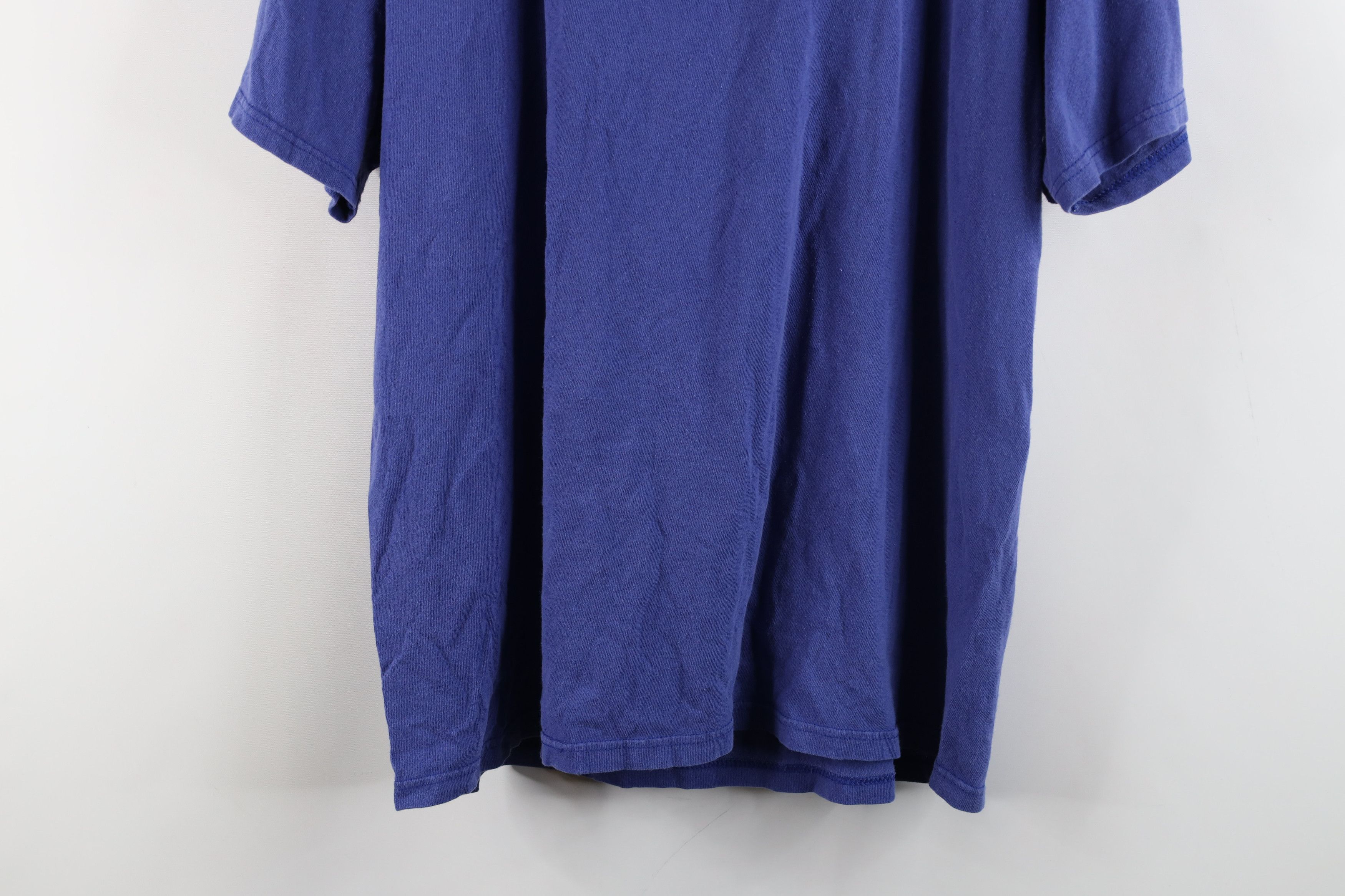 Vintage Vintage 90s Spell Englewood Beach Shark Tooth T-Shirt Blue Size US L / EU 52-54 / 3 - 13 Thumbnail
