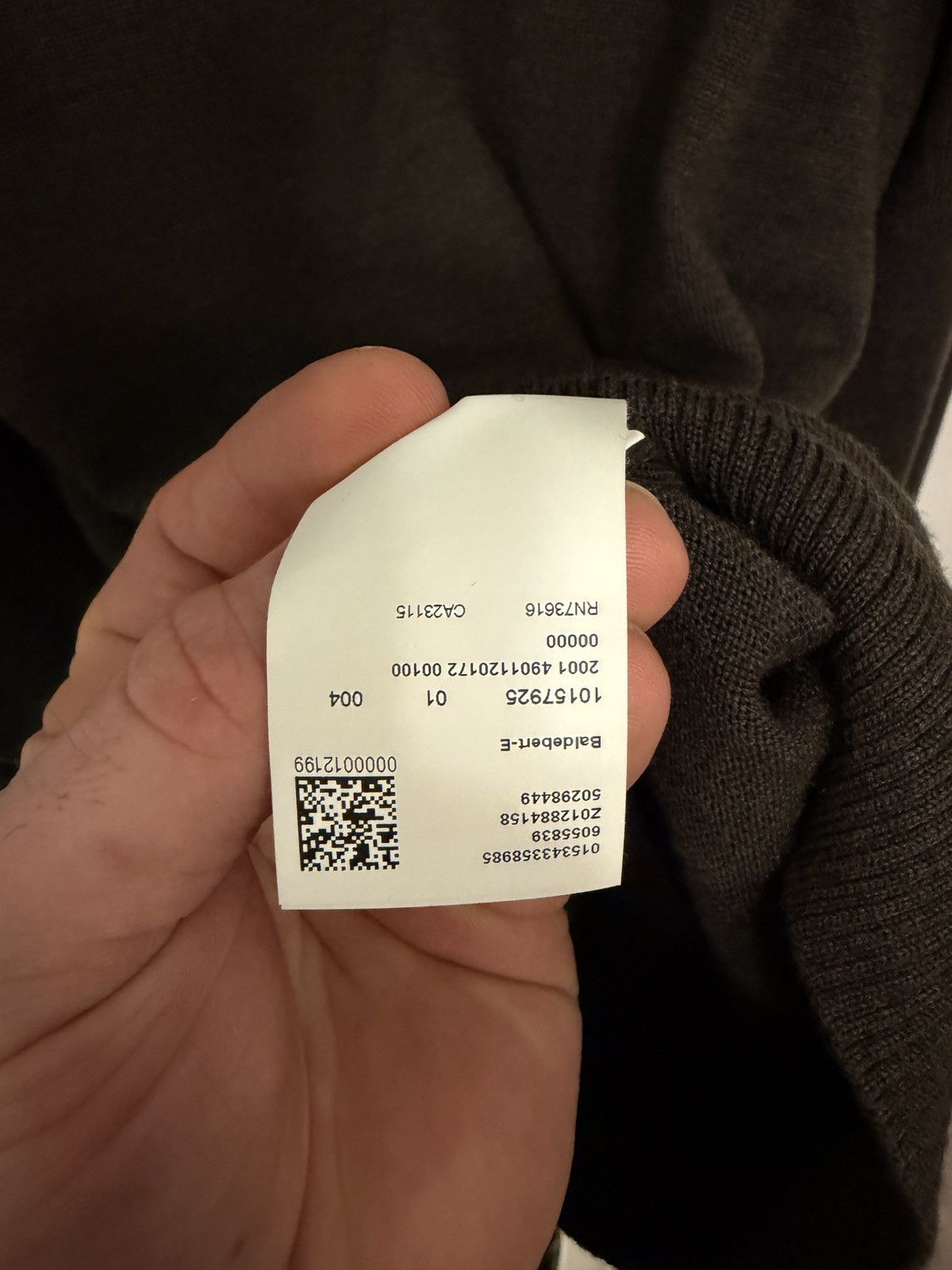 Hugo Boss Hugo Boss Brown Turtle-Neck Knit Sweater Size US M / EU 48-50 / 2 - 8 Thumbnail