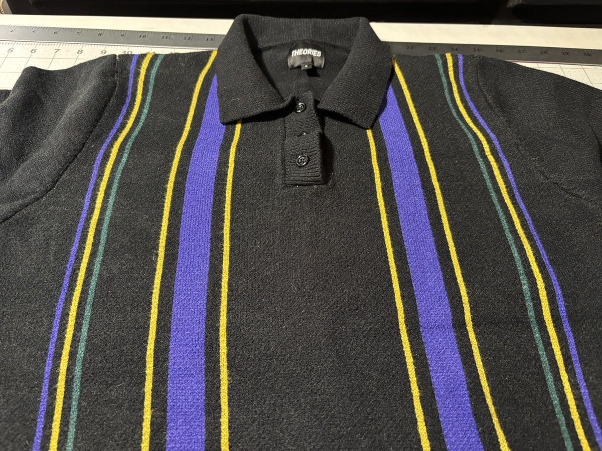 Other Black long sleeve knit polo Size US S / EU 44-46 / 1 - 3 Thumbnail