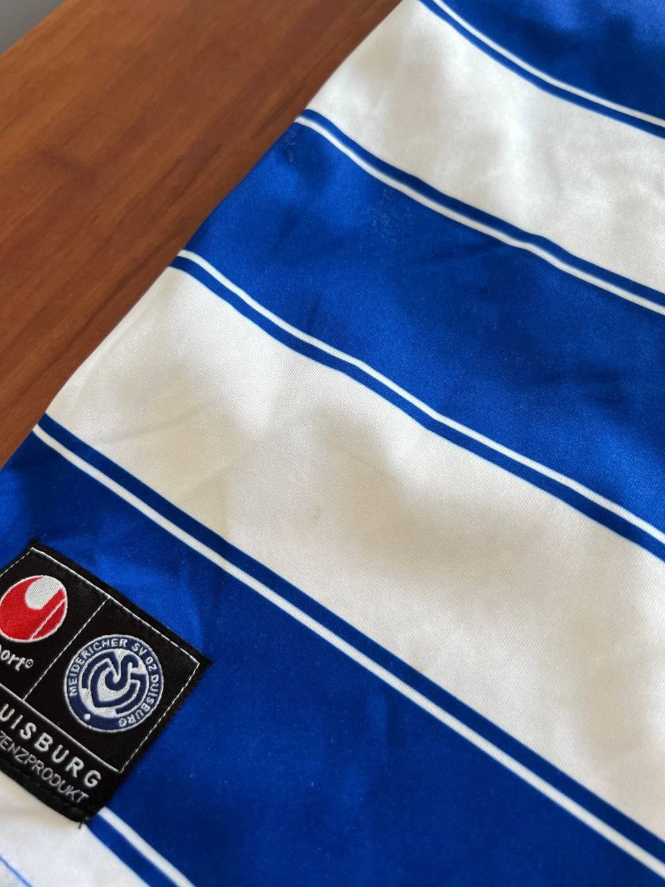Sports Specialties 2015/16 MSV DUISBURG MATCH WORN #5 SOCCER JERSEY SHIRT 4XL Size US XXL / EU 58 / 5 - 16 Thumbnail