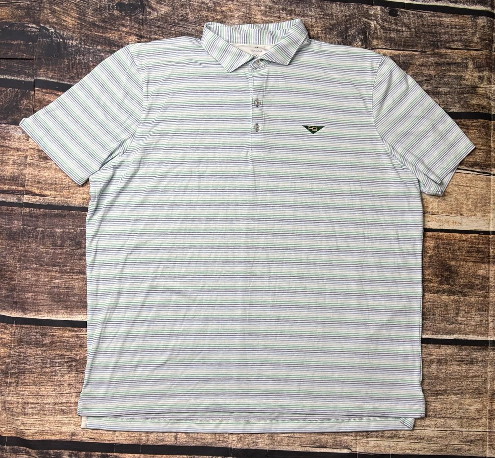 johnnie-O Johnnie-o Polo Shirt Men 2XL Top Shelf UPF 50 Sun Protection Size US XXL / EU 58 / 5 - 1 Thumbnail