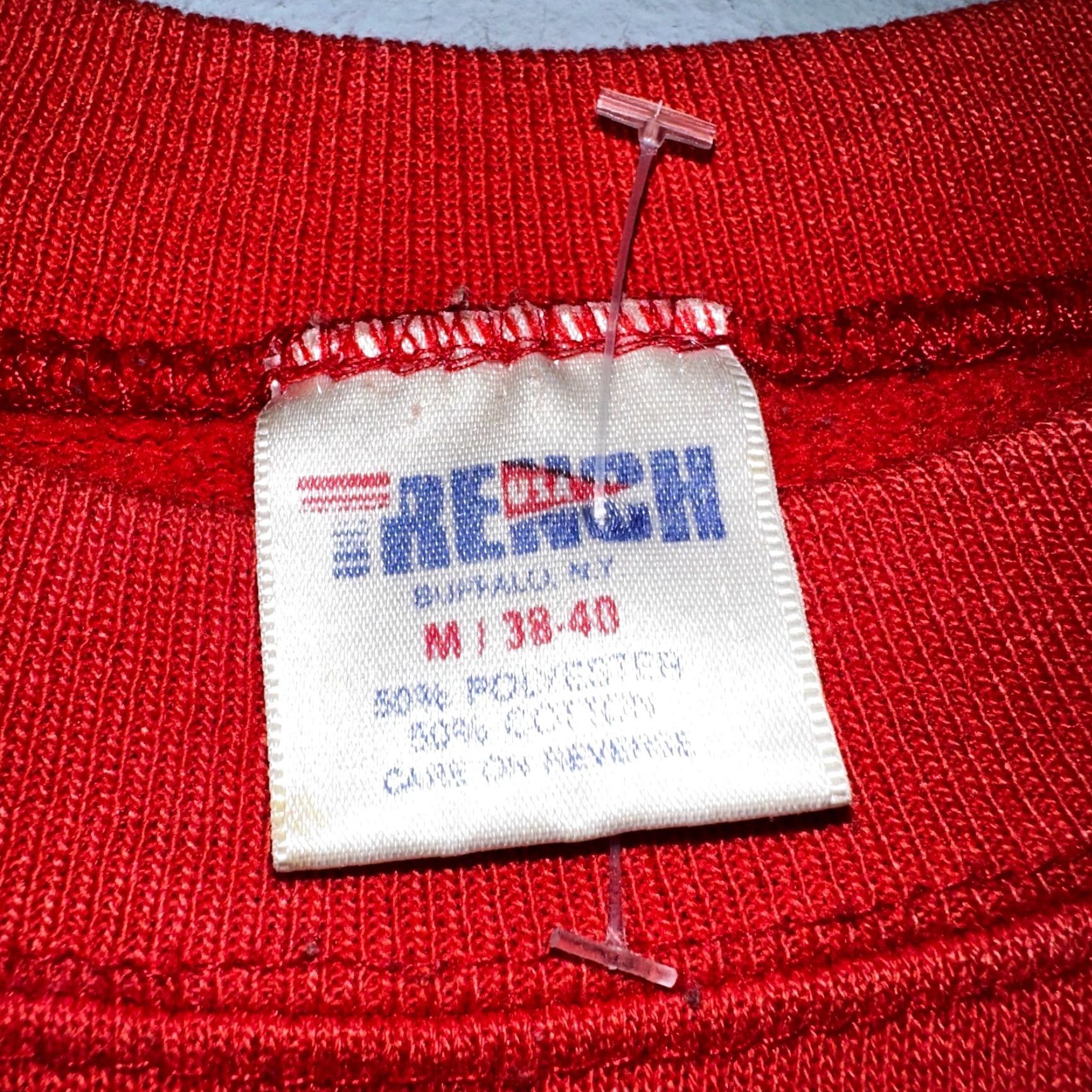 Vintage VINTAGE Trench Sweatshirt San Francisco 49ers Red Crewneck Long Sleeve M Adult Mens 80s Size US M / EU 48-50 / 2 - 4 Thumbnail