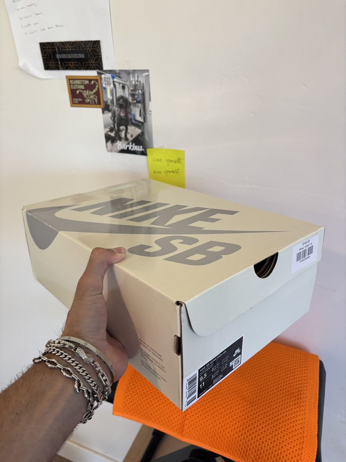 Nike Nike SB Dunk High QS Antihero Size US 9.5 / EU 42-43 - 11 Thumbnail