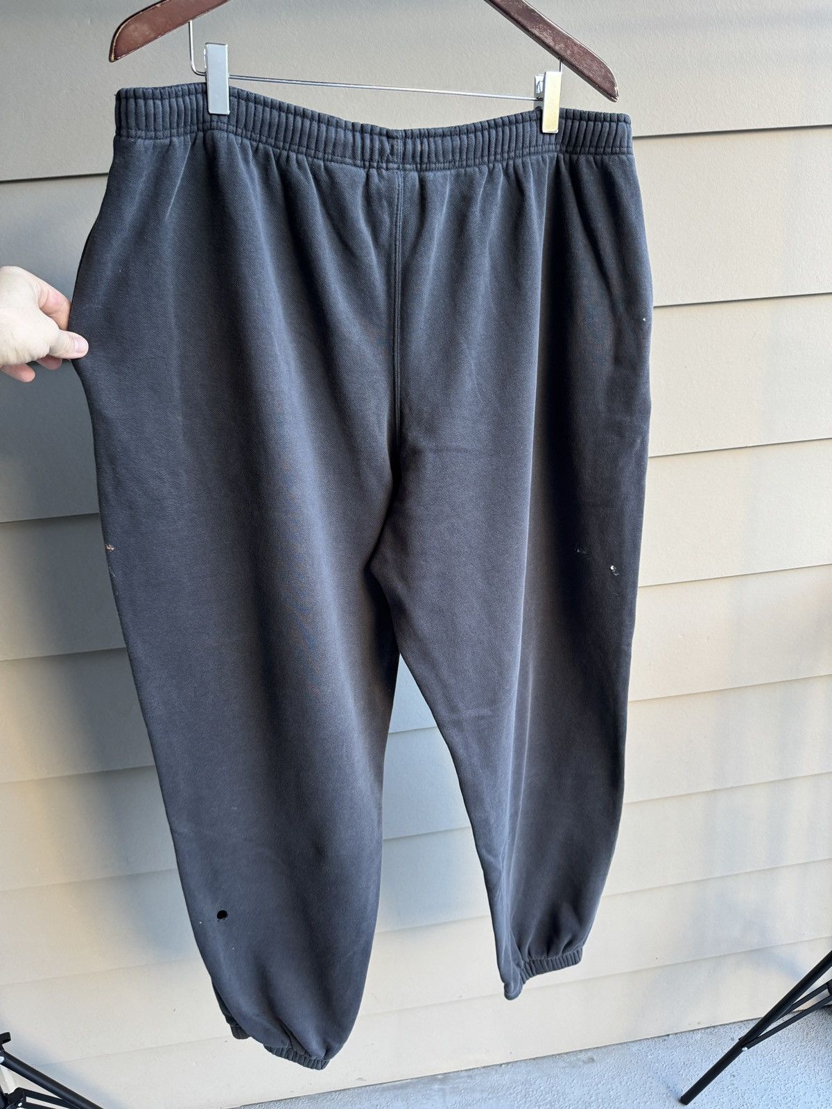 Nike 90s Nike Team sweatpants trashed distressed faded XL-XXL Size US 38 / EU 54 - 5 Thumbnail
