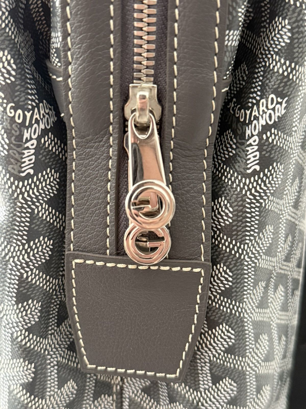 Goyard Goyard Calfskin Grey Cisalpin MM Backpack Size ONE SIZE - 3 Thumbnail