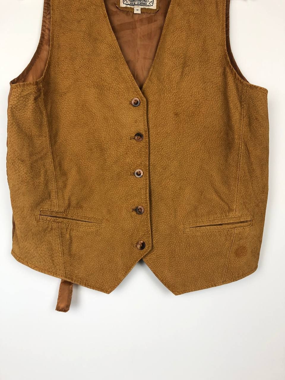 Genuine Leather NEW FRONTIER LEATHER VEST JACKET VINTAGE SIZE M Size US M / EU 48-50 / 2 - 3 Thumbnail
