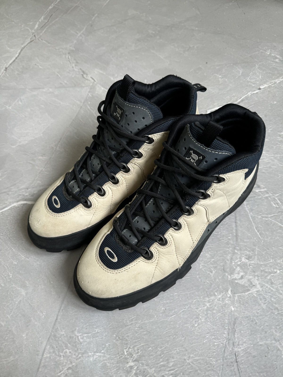 Oakley Oakley 2000's Nail Skull Crossbones Hiking Boots | Grailed