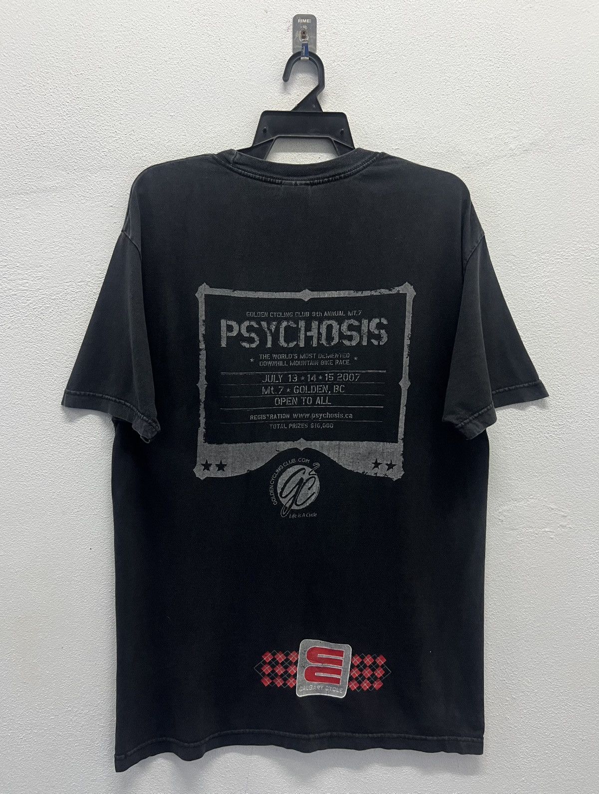 Alstyle × Vintage VINTAGE GOLDEN CYCLING CLUB 9th ANNUAL MT.7 PSYCHOSIS SHIRT Size US L / EU 52-54 / 3 - 1 Thumbnail