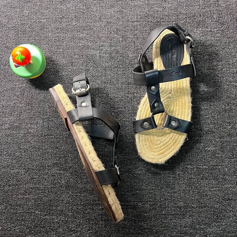 Gucci Gucci Fisherman Sandals Size 9.5-2506 Size US 9.5 / EU 42-43 - 3 Thumbnail
