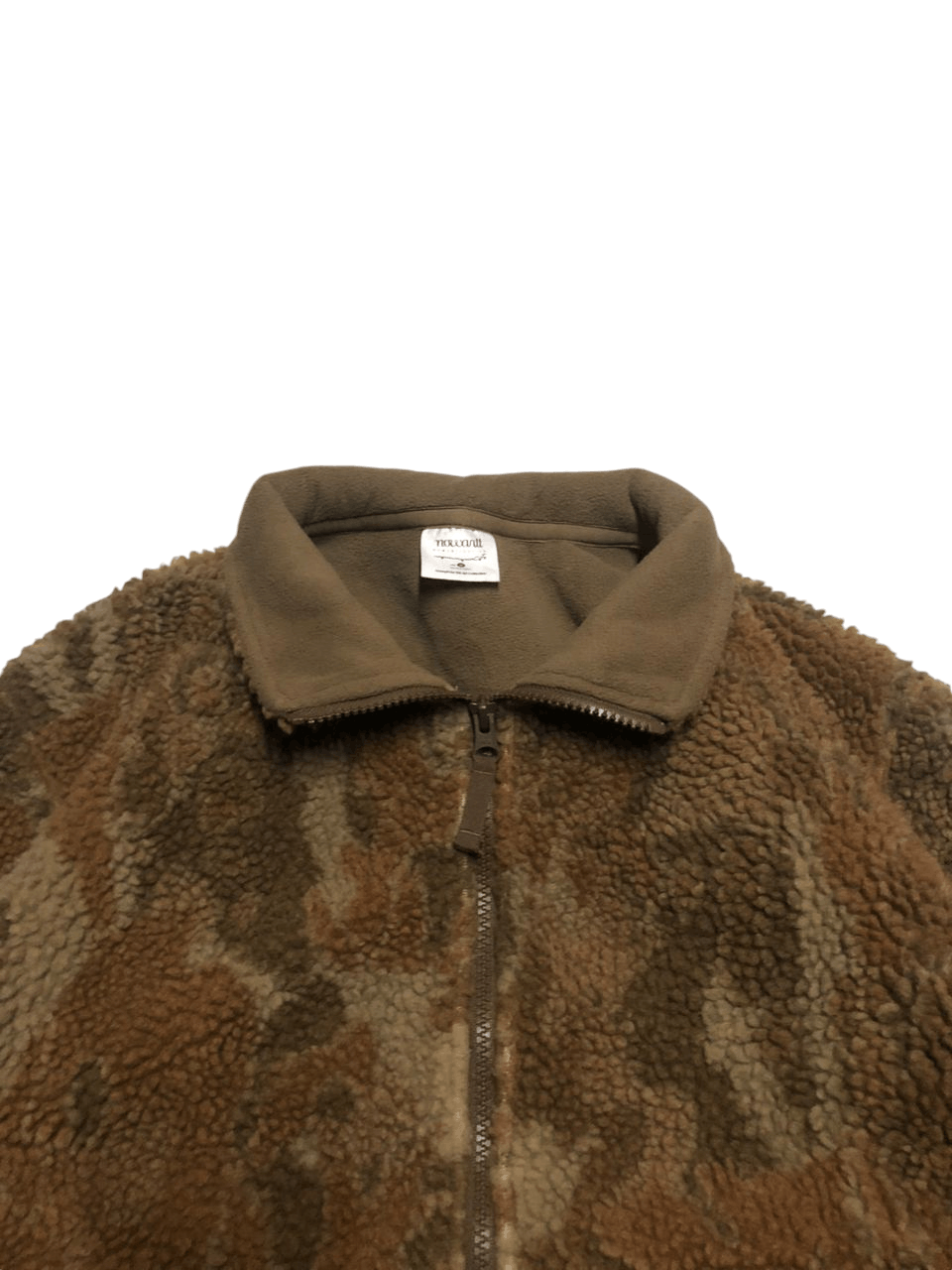 GU Nowartt For GU Art Collection Fleece Brown Camouflage Size US M / EU 48-50 / 2 - 4 Thumbnail