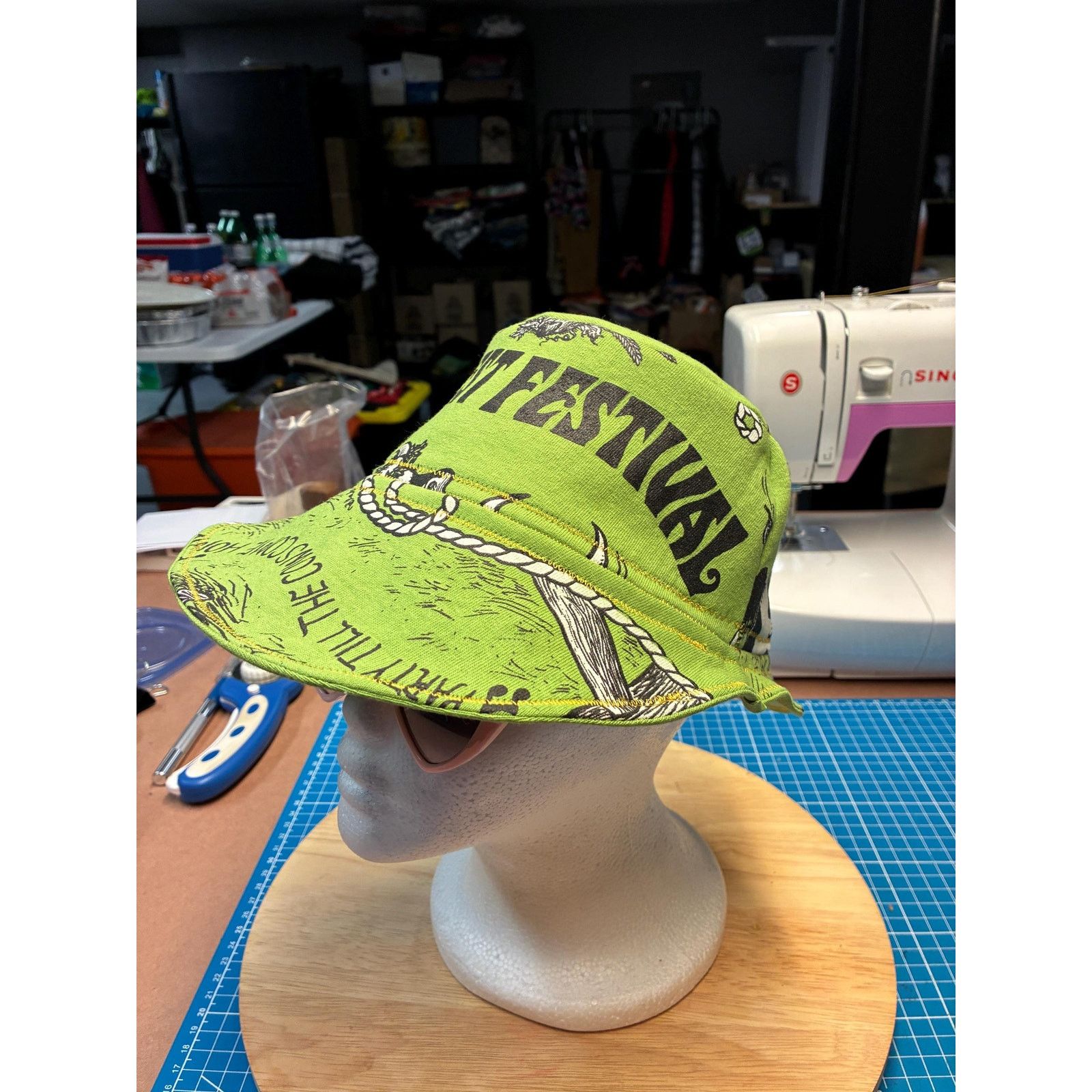 Other Upcycled Harvest Festival Bucket Hat — Stone Cow Brewery Size ONE SIZE - 2 Thumbnail