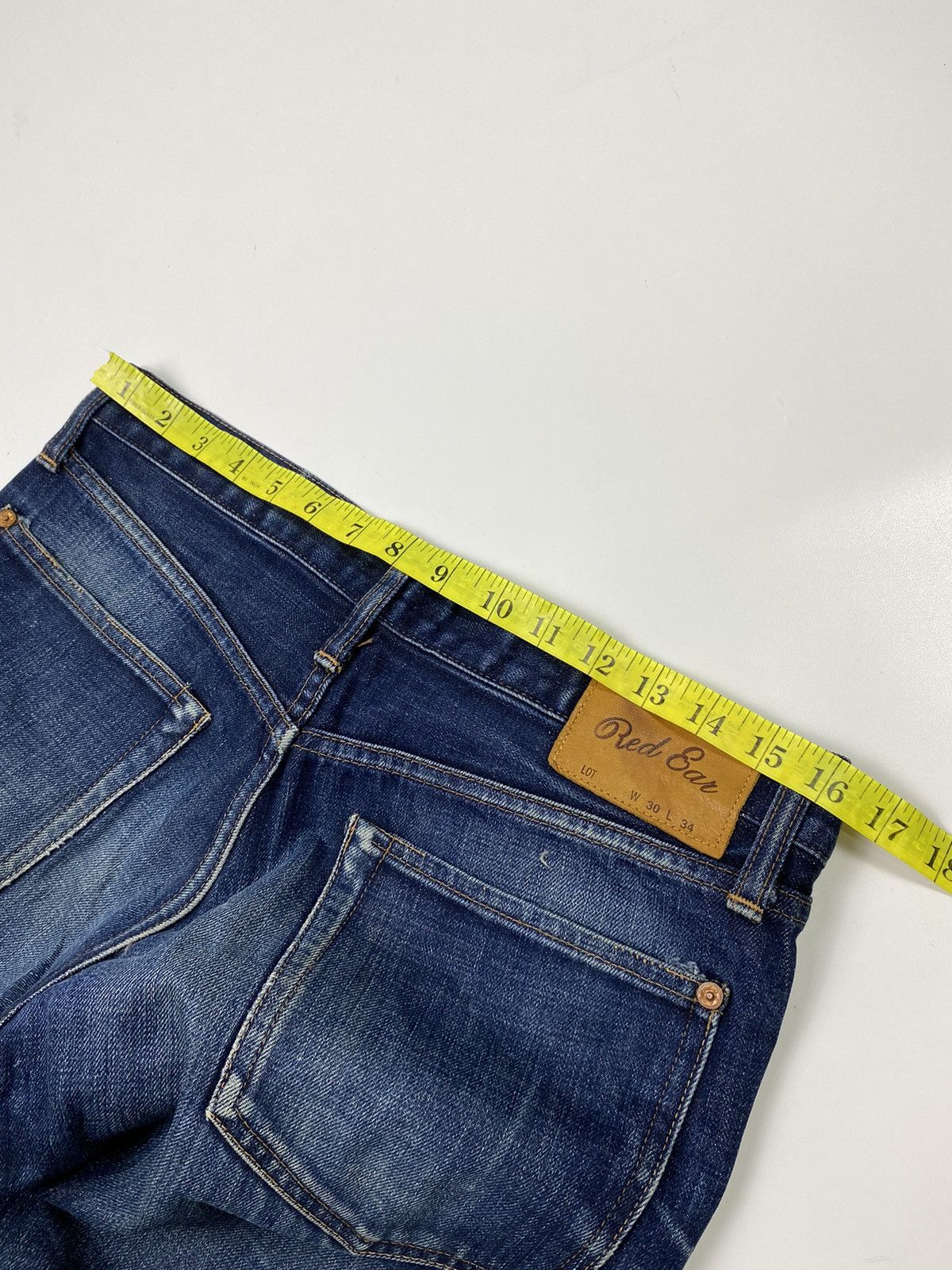 Japanese Brand 💥Selvedge💥 RED EAR paulsmith jeans denim pant Size US 32 / EU 48 - 9 Thumbnail