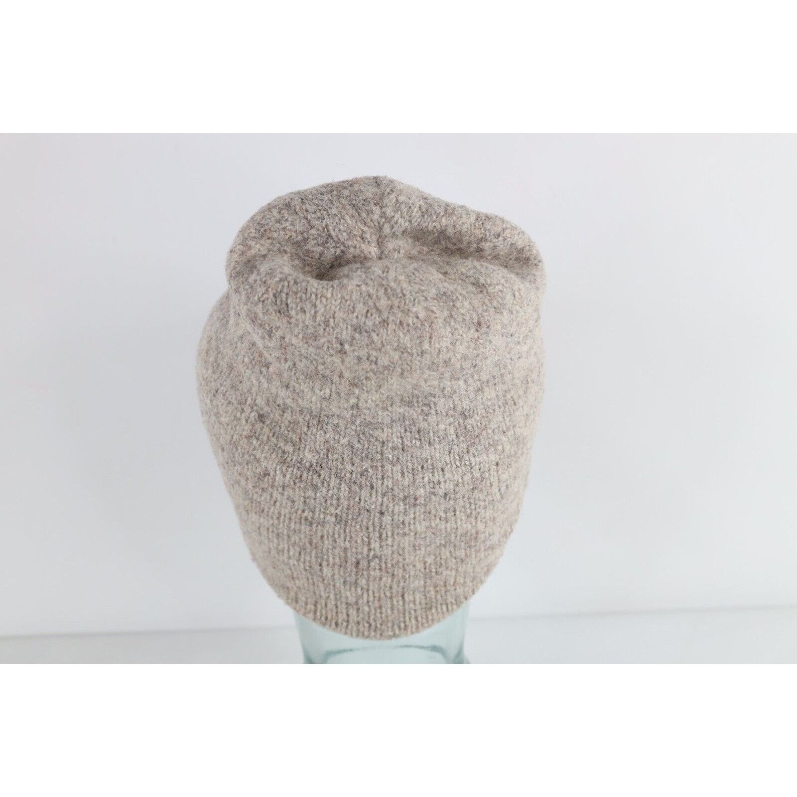 Vintage Vintage 90s Streetwear Blank Wool Blend Knit Winter Beanie Size ONE SIZE - 3 Thumbnail
