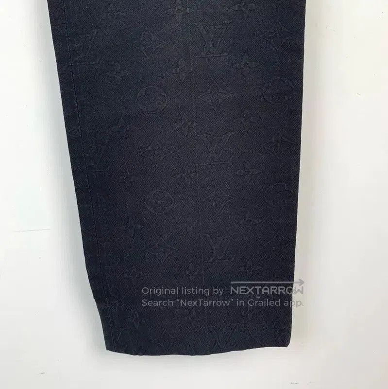 Louis Vuitton Louis Vuitton Smart Fit Black Pants . Size US 26 / EU 42 - 4 Thumbnail