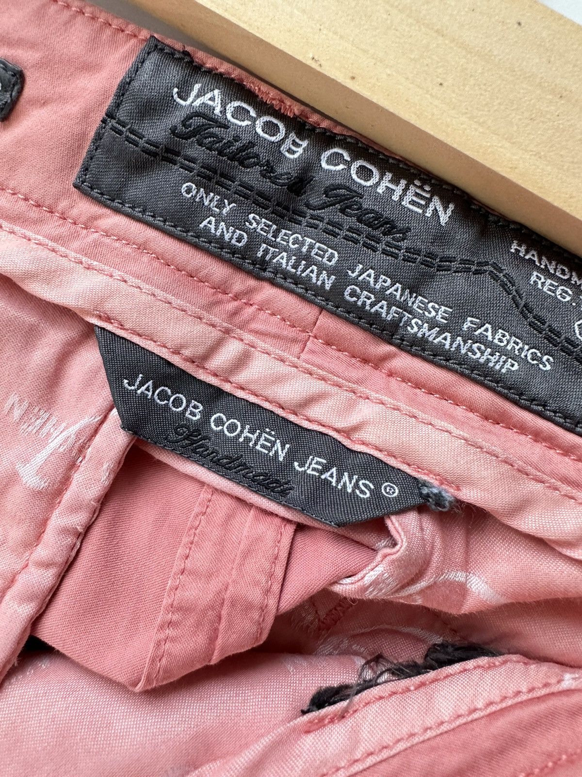 Jacob Cohen Ladies JACOB COHEN Handmade Pink Trousers Size 27" / US 4 / IT 40 - 9 Thumbnail