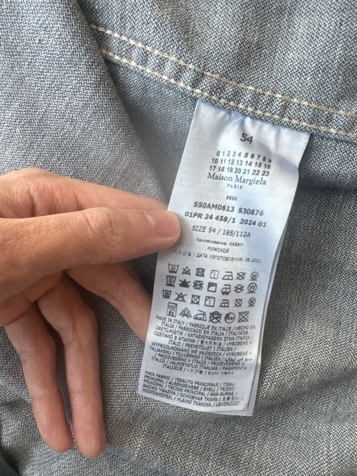 Maison Margiela Maison Margiela mudwash denim jacket Size US L / EU 52-54 / 3 - 11 Thumbnail